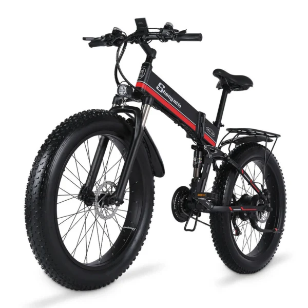 E-Bike Fatbike Schnee-Fahrrad,Elektrofahrrad
