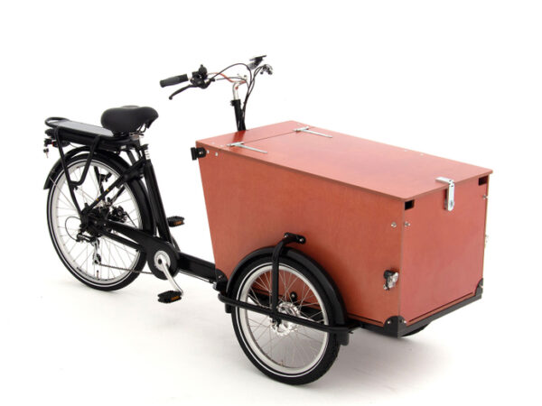Babboe Pro Trike-E 265L RB/HD 450 | 50 cm | schwarz braun | 26 Zoll – Bild 4
