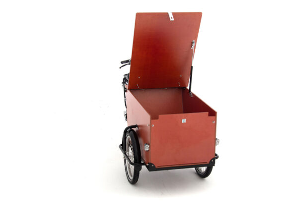Babboe Pro Trike-E 265L RB/HD 450 | 50 cm | schwarz braun | 26 Zoll – Bild 3